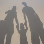 Familien i ferien
